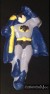 162sp Capeman Full Body Chocolate or Hard Candy Lollipop Mold